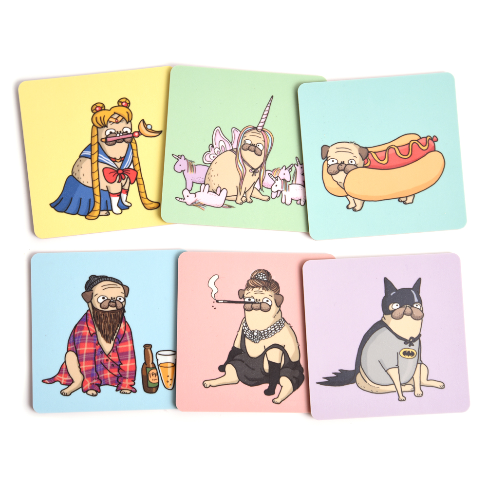 pug sailor coaster lilla berlin pug sailor pug sailor coaster lilla berlin pug sailor